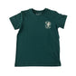 Matalan t-shirt 6-7 years dark green graphic design cotton