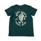 Matalan t-shirt 6-7 years dark green graphic design cotton