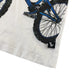 Milkshake t-shirt 6-7 years white bike graphic design