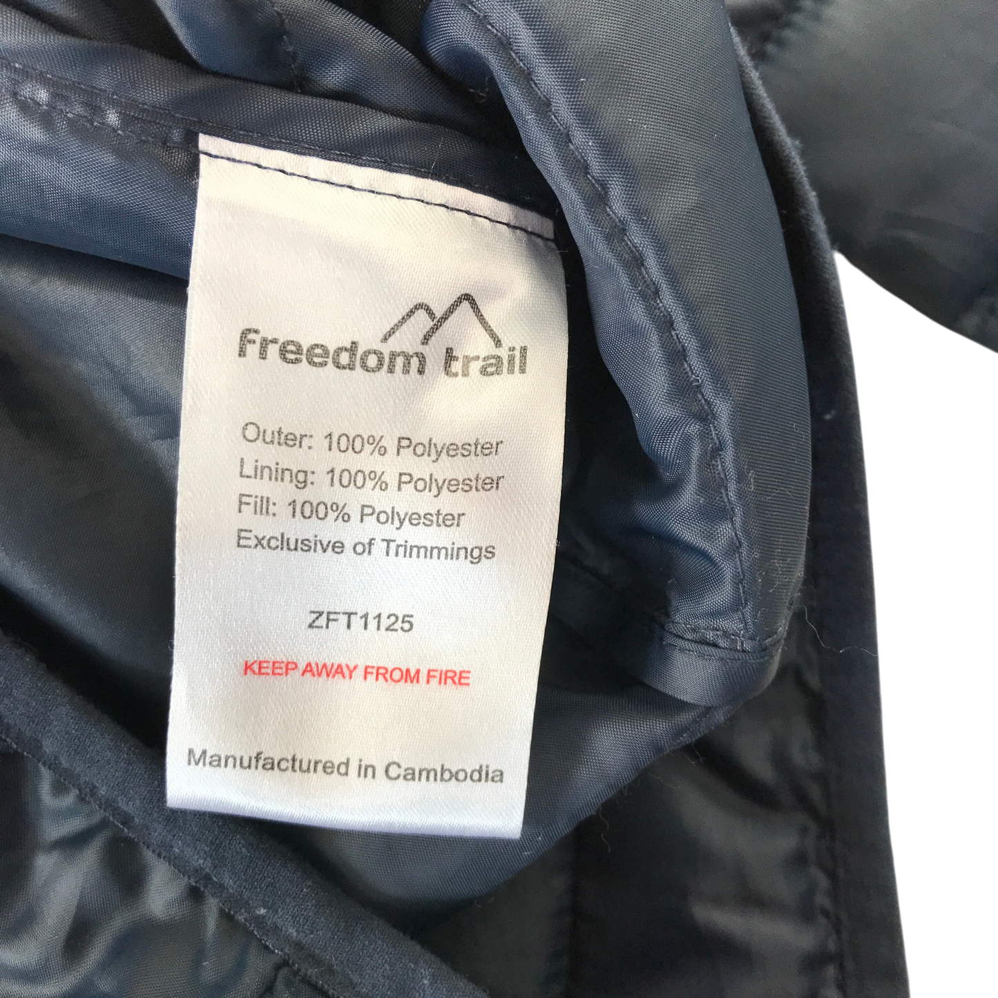 Preloved Freedom Trail jacket for adult
