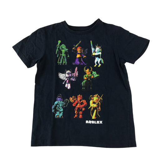 Tu t-shirt 6-7 years navy Roblox graphic design cotton
