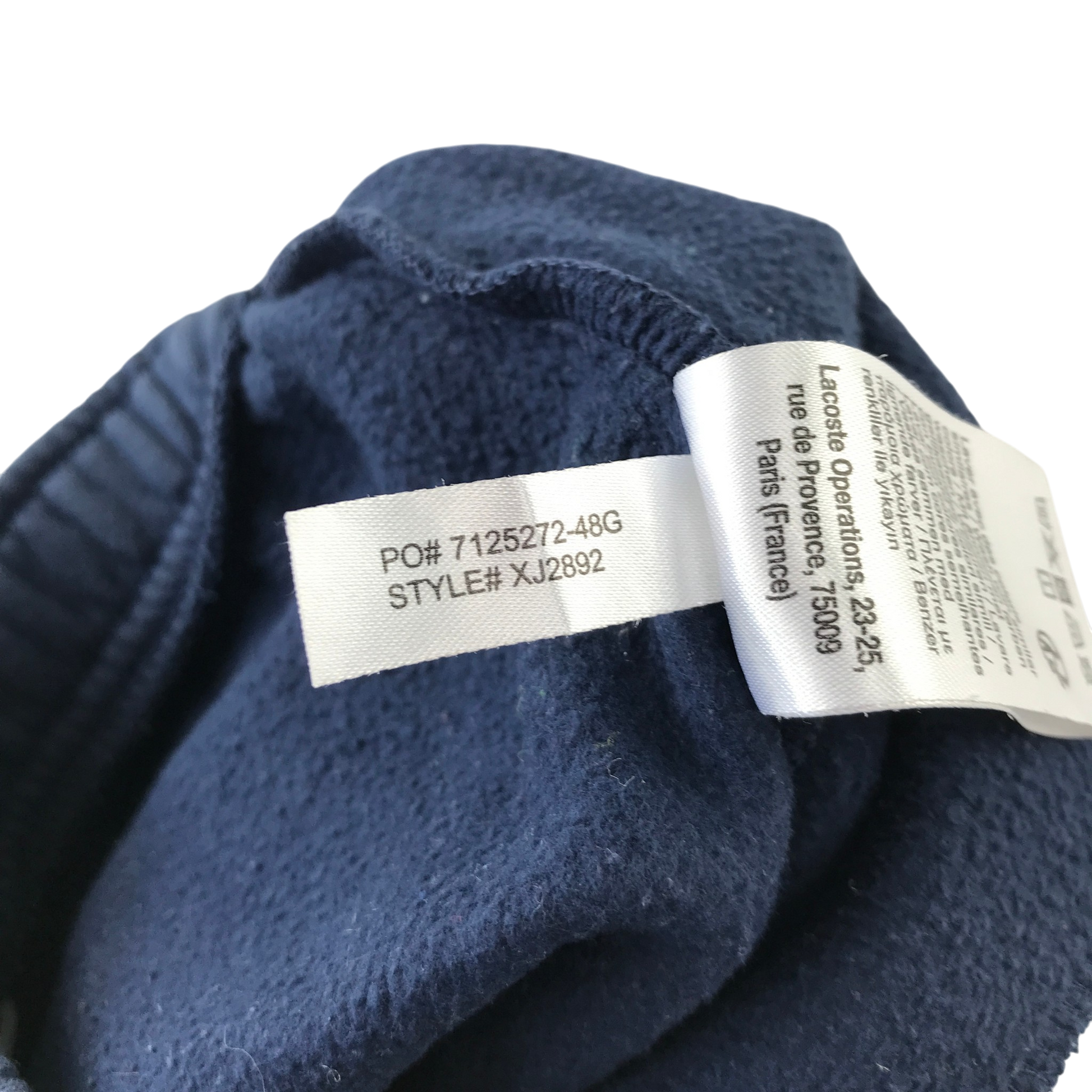 Preloved Lacoste joggers for kids