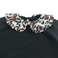 George sweater 7-8 years black spotted platter collar