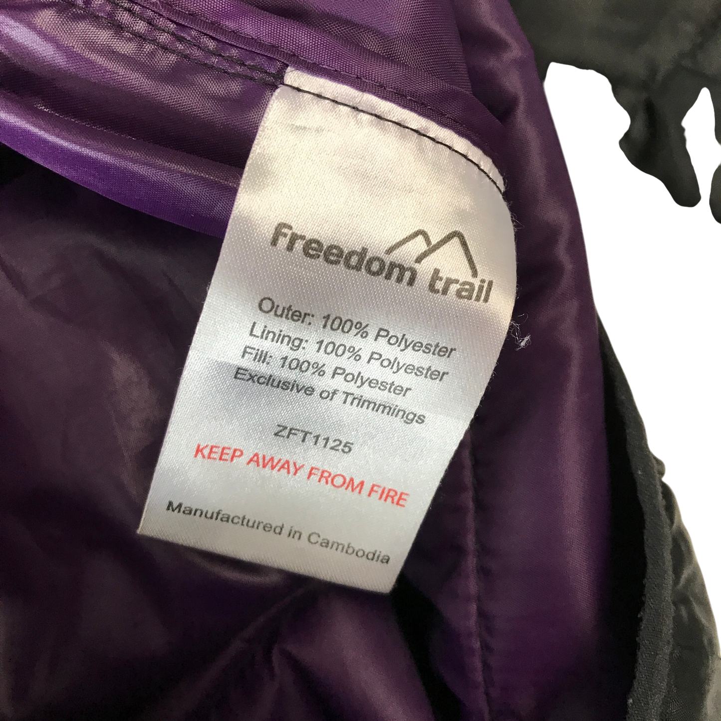 Preloved Freedom Trail jacket for kids