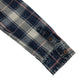 Next shirt 8-9 years grey navy and red checked button up cotton