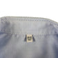 M&S shirt 11-12 years light blue plain button up cotton