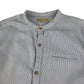 Zara shirt 11-12 years light blue button up round neckline cotton