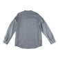 Zara shirt 11-12 years light blue button up round neckline cotton