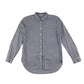 H&M shirt 12-13 years blue and white stripy button up cotton