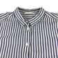 H&M shirt 12-13 years blue and white stripy button up cotton