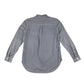 H&M shirt 12-13 years blue and white stripy button up cotton