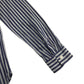 H&M shirt 12-13 years blue and white stripy button up cotton