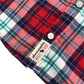 Abercrombie shirt 13-14 years red checked button up cotton