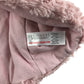 Jasper Conran Faux Fur Gilet Age 6 Pink Fluffy Cropped Sleeveless