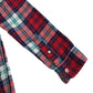 Abercrombie shirt 13-14 years red checked button up cotton