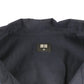 Uniqlo shirt men's XS navy plain button up short sleeve with embroidered fish