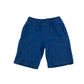 Urban Outlaw shorts 8-9 years blue plain elasticated waist cotton