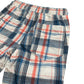 Next shorts 7-8 years white blue and red checked design cotton