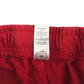 George shorts 8-9 years red plain elasticated waist