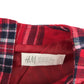 H&M Dress Age 5 Red Checked A-line Pinafore