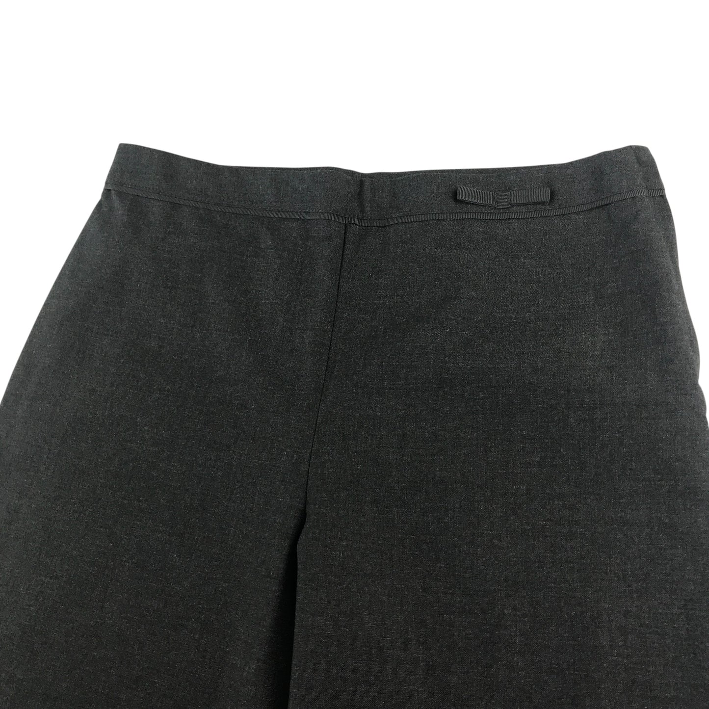 George girls school trouser bundle 4-5 years grey with bowtie detail