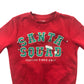 F&F Festive Sweatshirt 4-5 Years Red Santa Squad Text Graphic