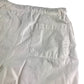Next shorts 9-10 years white plain elasticated waist cotton