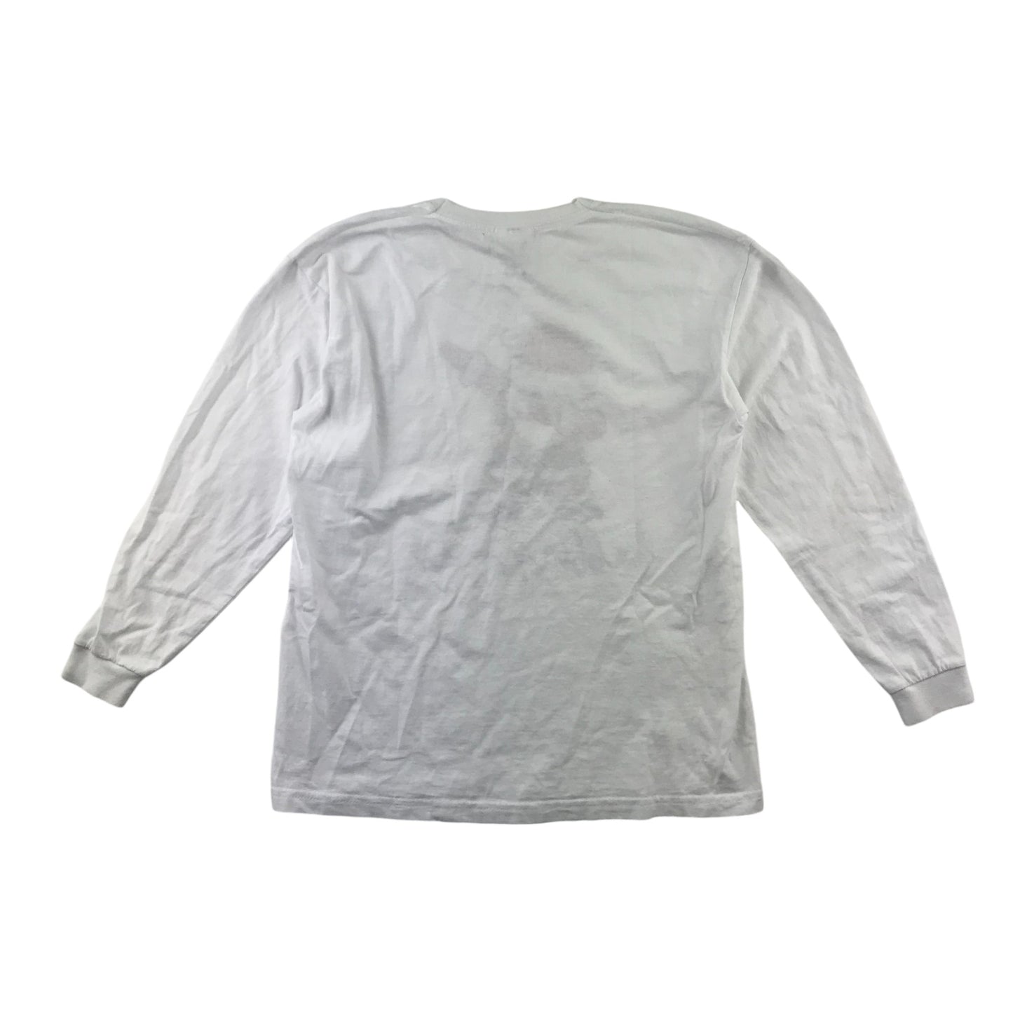 Festive T-Shirt 9-10 Years White Santa Dabbing Graphic print