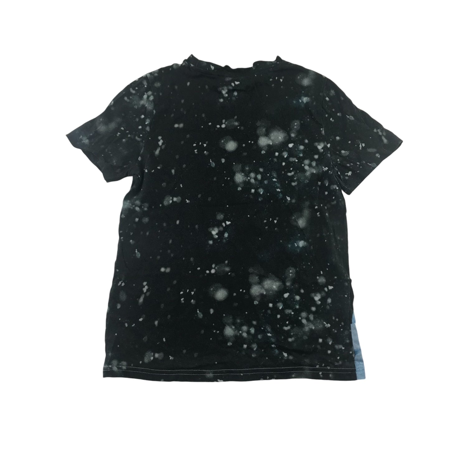 F&F Festive T-Shirt 10-11 Years Snow Themed Santa Rudolph and Ginger Breadman