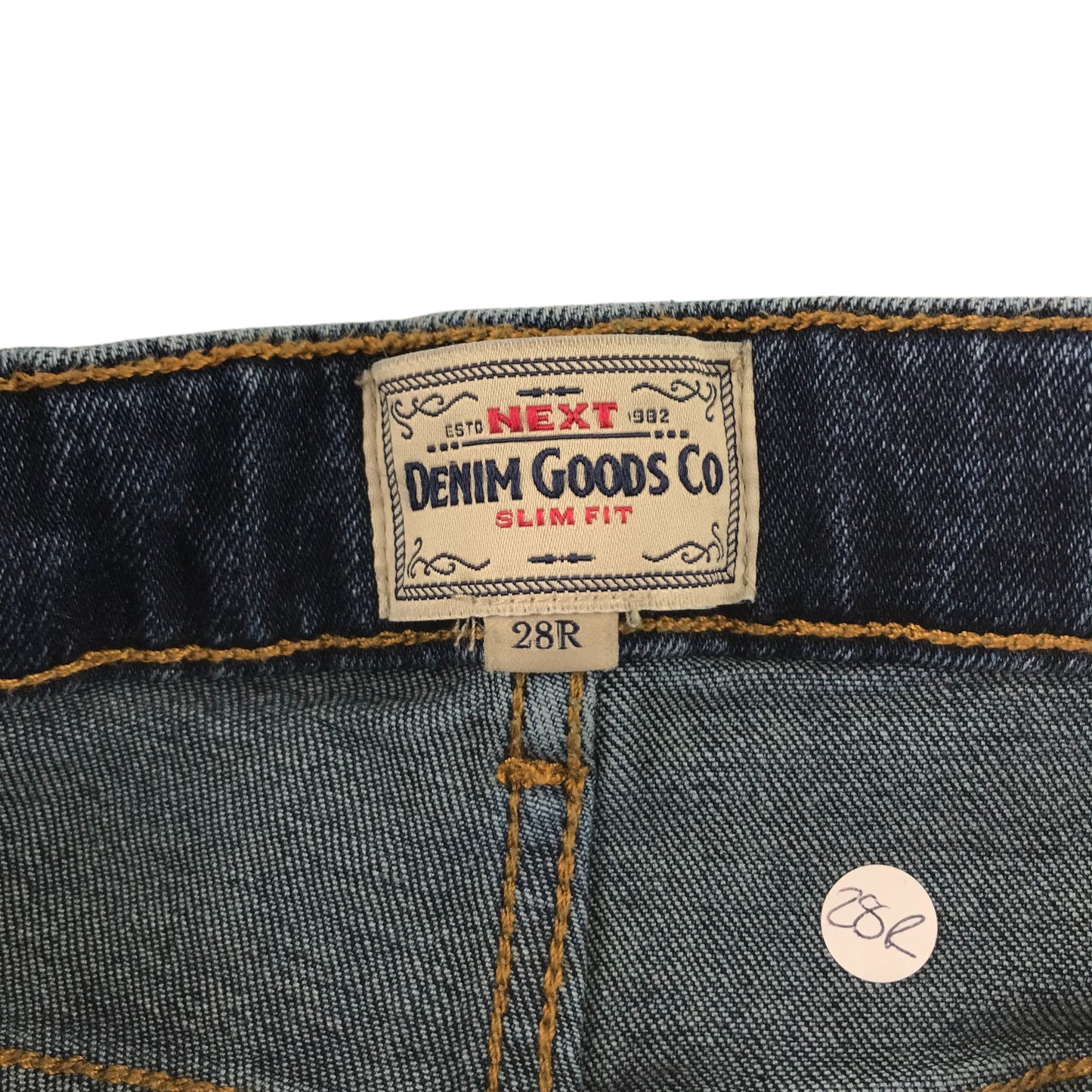 Next jeans W28 H31 blue slim fit stretchy