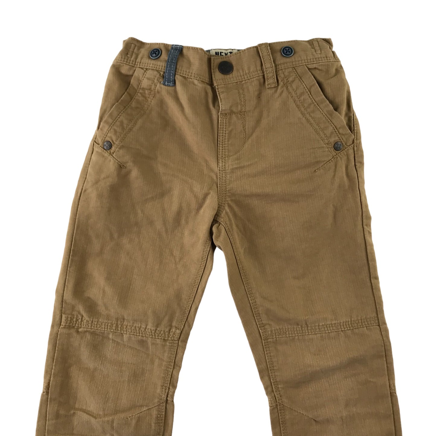 Next trousers 4-5 years Brown chino style regular leg