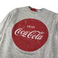 Coca-Cola Sweater Age 13 Adult XS Grey Long Sleeve