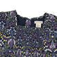 Rachel Zoe Dress Age 8 Navy Floral Empire Cut Long Sleeve