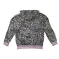 Adidas hoodie 12-13 years lilac leopard spot pattern