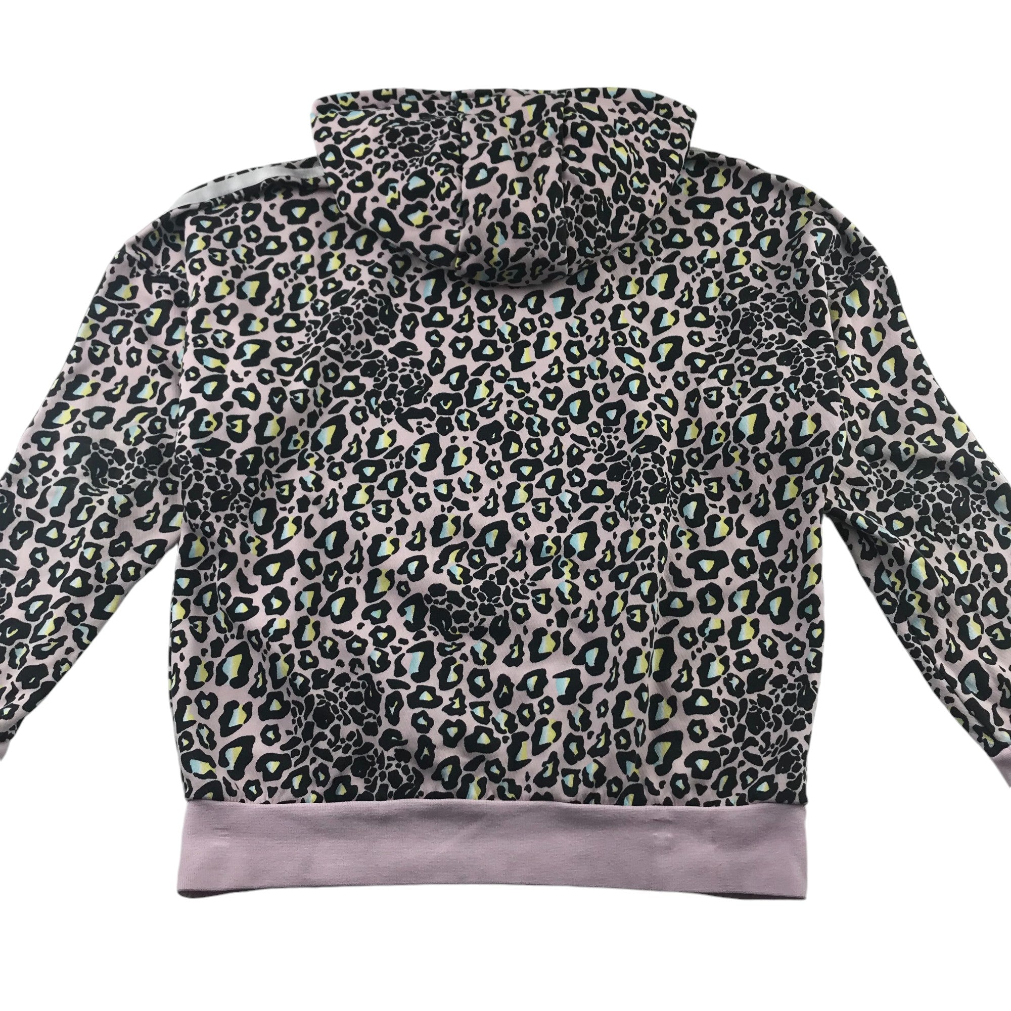 Adidas hoodie 12 13 years lilac leopard spot pattern ApparelXchange CIC