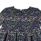Rachel Zoe Dress Age 8 Navy Floral Empire Cut Long Sleeve
