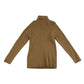 Nutmeg jumper 5-6 years mustard yellow ribbed texture turtle-neck scalloped