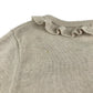 Tu cardigan 6-7 years grey with embroidered deer and flowers