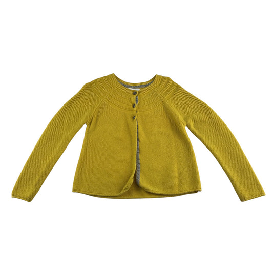 Boden cardigan 5-6 years yellow round neckline