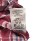 M&Co Shirt Age 5 Red Checked Long Sleeve Button Up Cotton