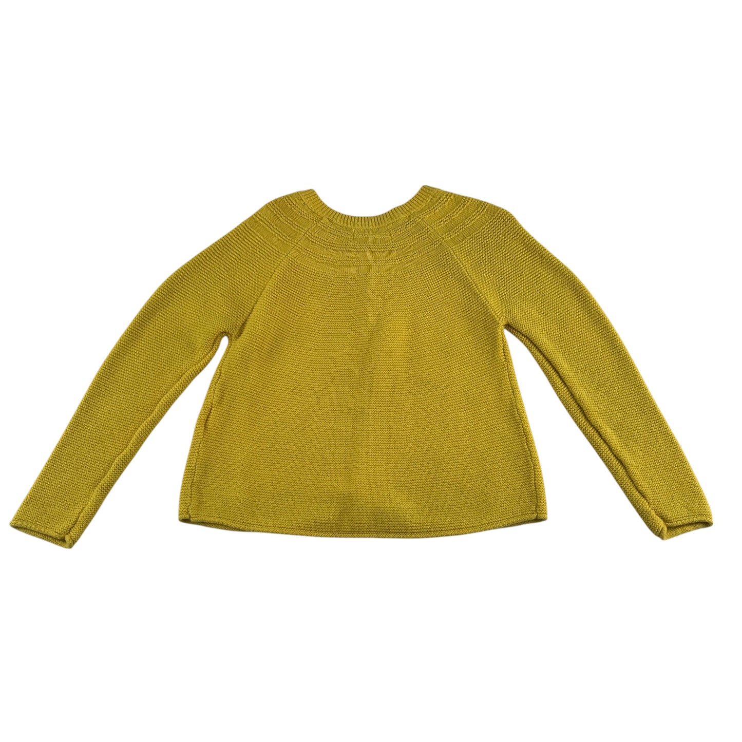 Boden cardigan 5-6 years yellow round neckline