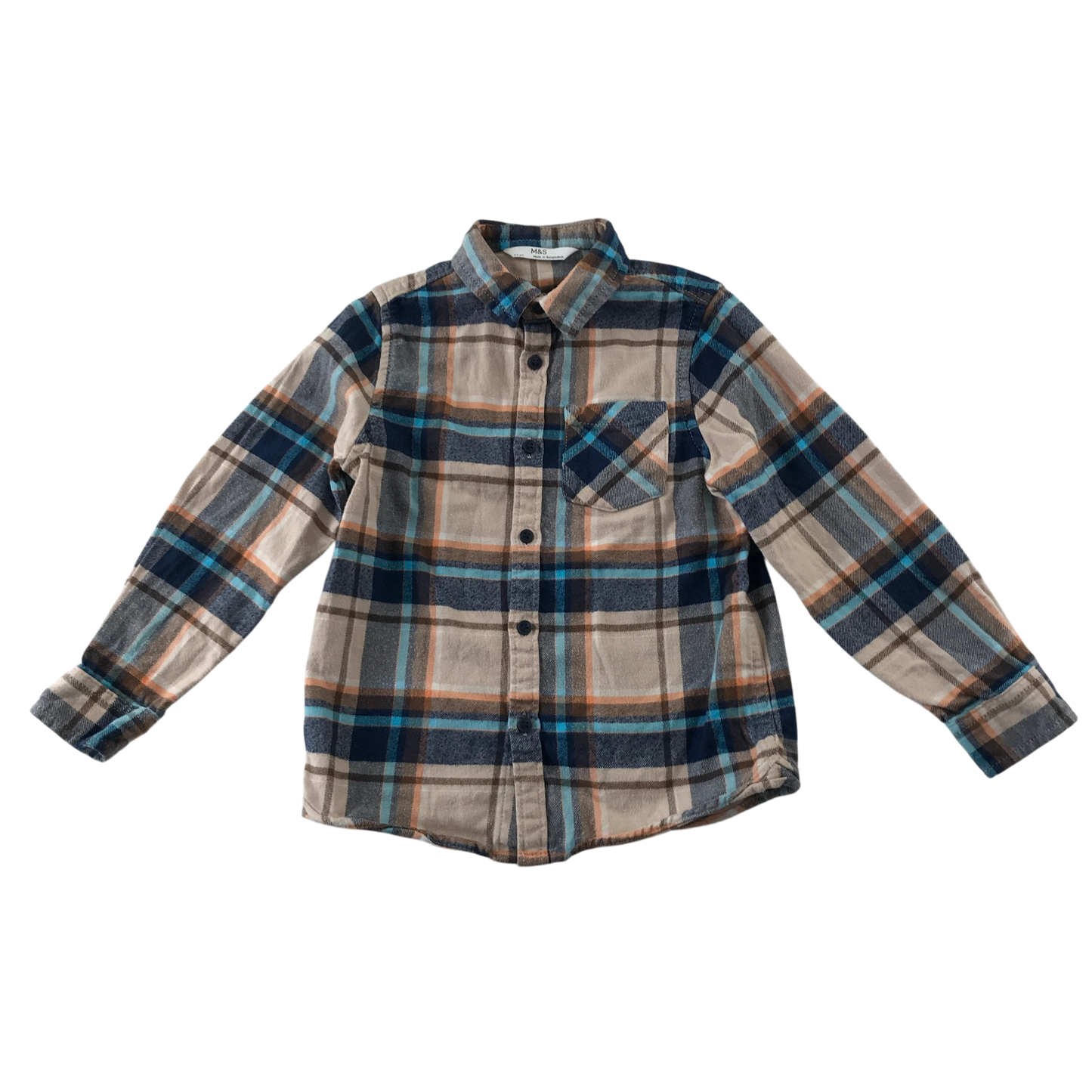 M&S 4-5 years beige shirt