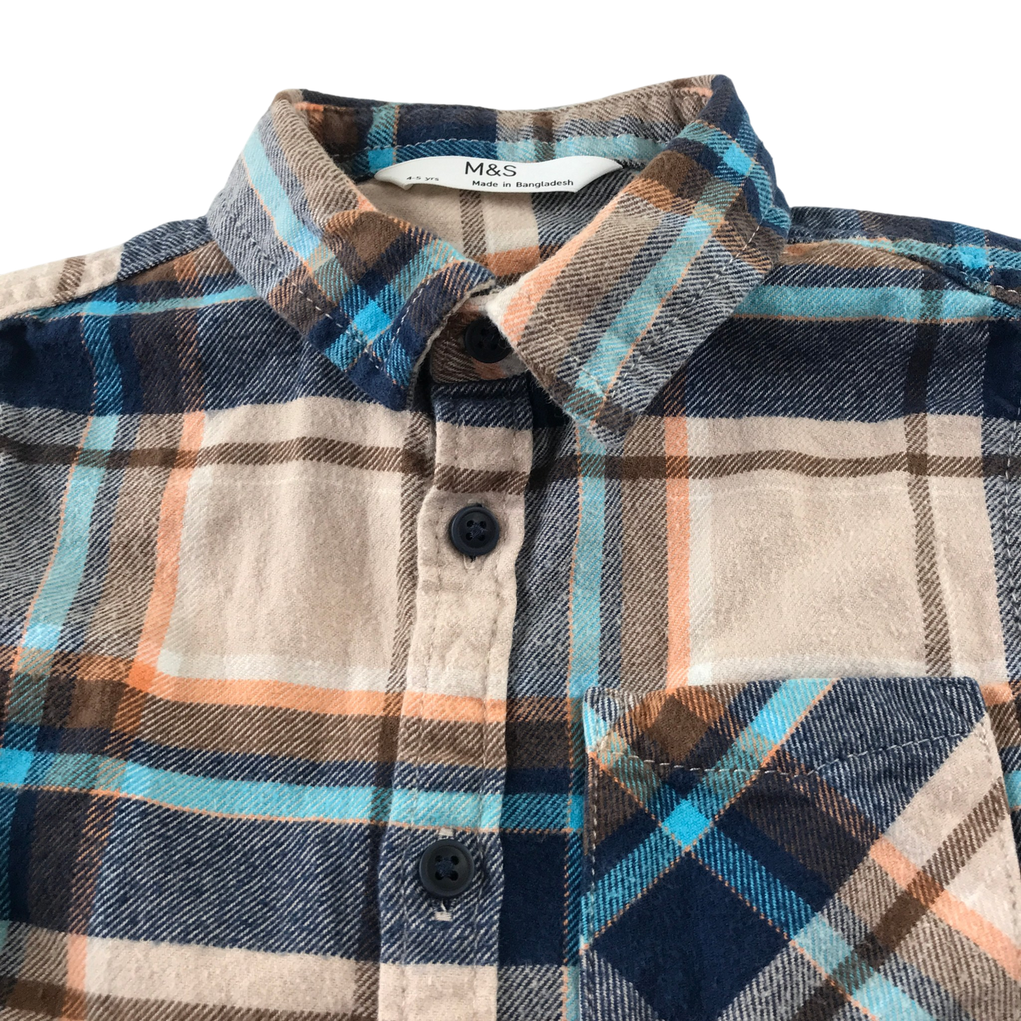 M&S 4-5 years beige shirt