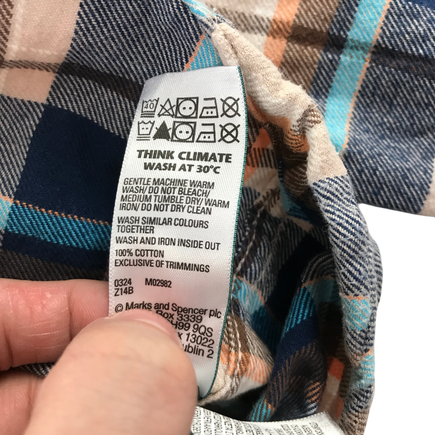 M&S 4-5 years beige shirt