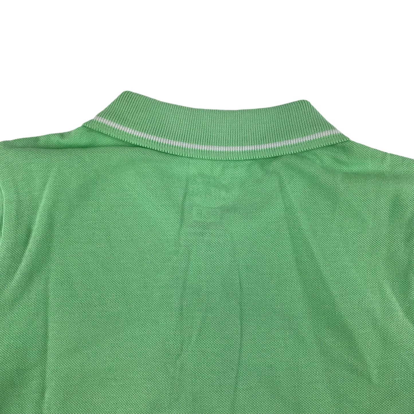F&F Polo Shirt Age 5 Light Green Short Sleeve Button Up Neck