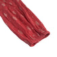 M&S blouse 9-10 years red graphic pattern wide neckline
