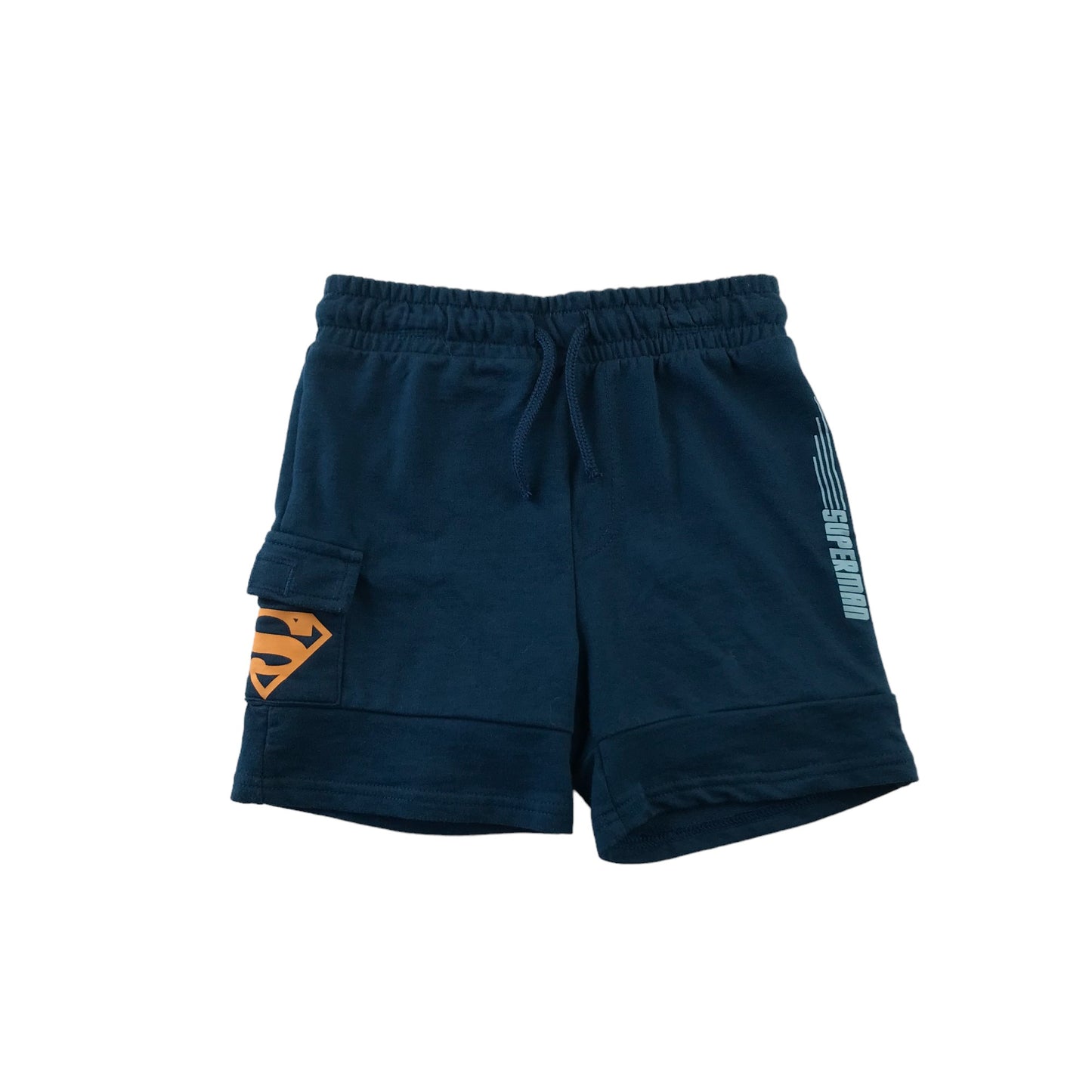 George Shorts Age 5 Blue Jersey Superman