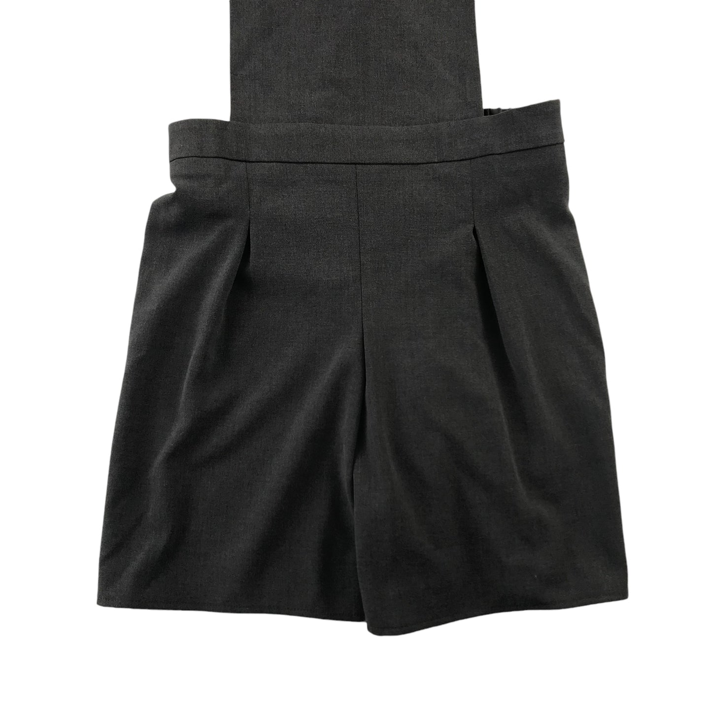 George school dungaree 7-8 years grey short leg pinafore style