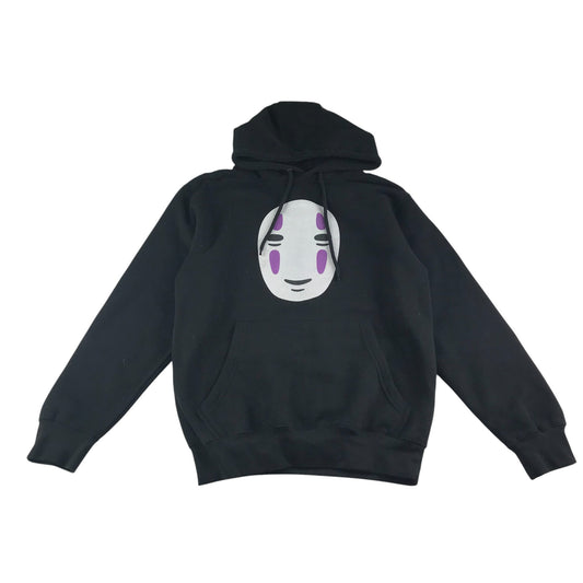 Lane 7 hoodie adult size S black Spirited Away No-Face print