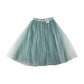 M&S skirt 9-10 years mint blue mesh midi with elasticated waistband
